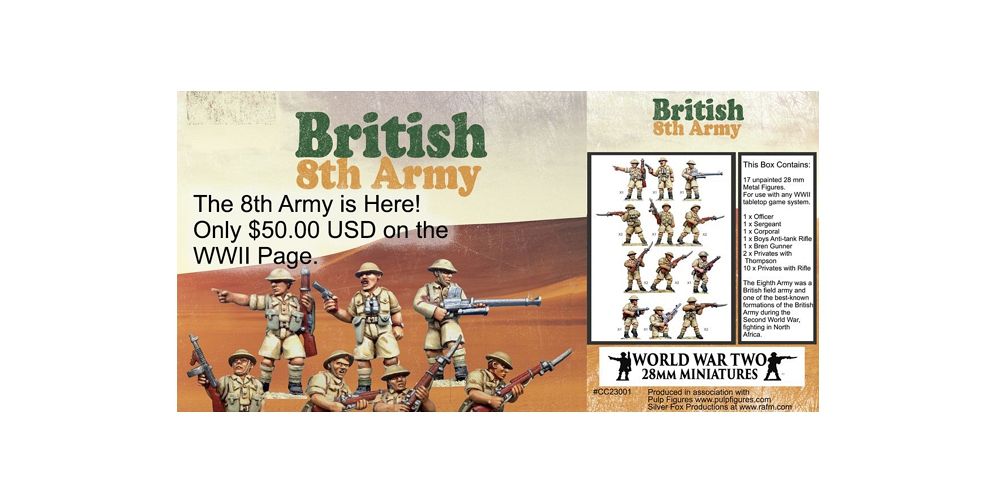 28mm WW2 Miniatures